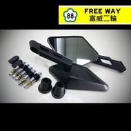 VJR125 Rear-View Mirror Left+Right One Set M8 M10 Universal Type Card Dream Embossed Smax/Force/Cygn