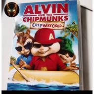 DVD Original Chipmunk And Alvin - ChipWrecked Indonesian Text