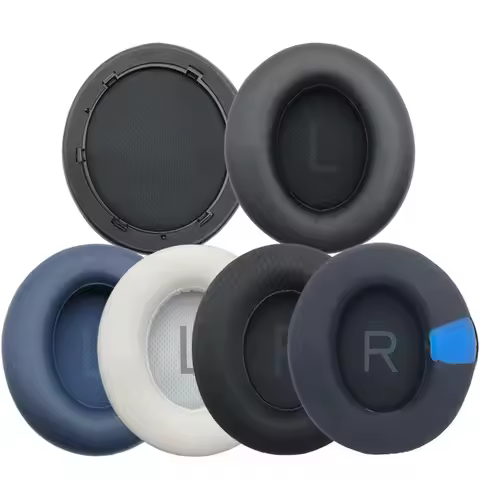 1 Pair Original Replacement Ear Pads Cushions For Anker Soundcore Life Q45 BT Anker Space Q45 Headse