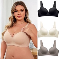 HOHO_HWANG B-261 Bra Seamless UnderwireWanita Comfortable Large Cup SIZEBIG