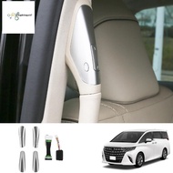 Middle Door Armrest Button Cover Car Middle Door Accessories for  ALPHARD/VELLFIRE 40 Series 2023+