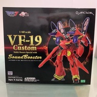 【現貨】全新日版 ARCADIA 《 超時空要塞7》- 1/60 完全變形VF-19改 熱氣巴沙拿 Special with Sound Booster