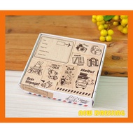 TS029 - Travel Time Notebook Rubber Stamp