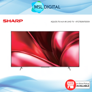 Sharp AQUOS 75 inch 4K UHD TV, 120Hz Google TV Tru - 4TC75GN7000X