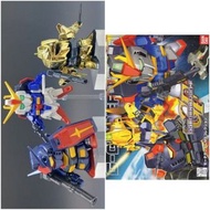 3機入⚠️SD Z Gundam MS Collection Set 套裝 / Zeta 高達 / 百式 Hyaku-Shiki⚠️電鍍 / RX-78T Gundam Titans Use  Ban