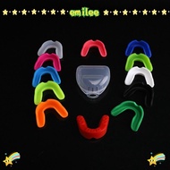 EMILEE Mouth Guard, Silicone Professional Teeth Protection,  7 Colors Boxing Gum Shield Adult Kids