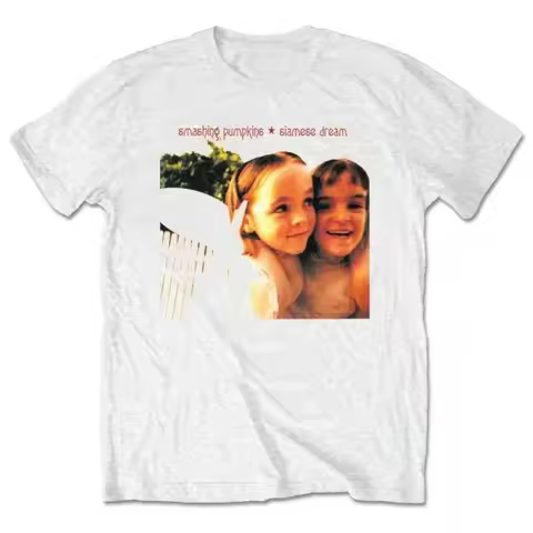 The Smashing Pumpkins Siamese Dream Print Cotton T-Shirt Alternative Rock Streetwear Unisex Crew Nec