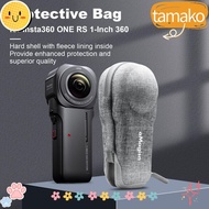 TAMAKO Storage Bag Portable Anti-drop 360 Panoramic Camera Carrying  for Insta360 ONE RS 1-Inch