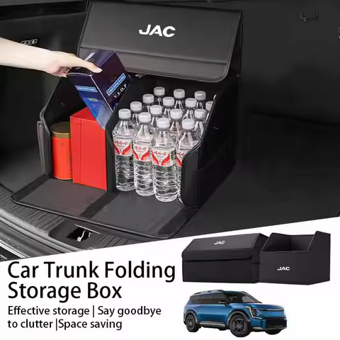 Car Trunk Storage Box Organizer Foldable Stowing Tidying Container Bag For JAC J7 J3 S2 J2 JS2 T8 JS