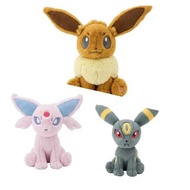 ［代購］寵物小精靈 寶可夢 Pokémon 伊貝 月伊貝 太陽伊貝 雷伊貝 鬆軟毛公仔