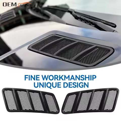 Front Hood Vent Grille Cover 1668800105 For Mercedes Benz W166 X166 ML GL Class 2012-2015 Air Splitt