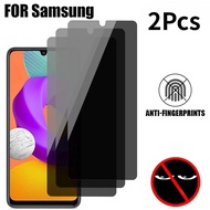 2PCS Full Tempered Glass Black Edge Film For Samsung Galaxy M56 M55s M55 M36 M35 F56 F55 F36 F16 F14