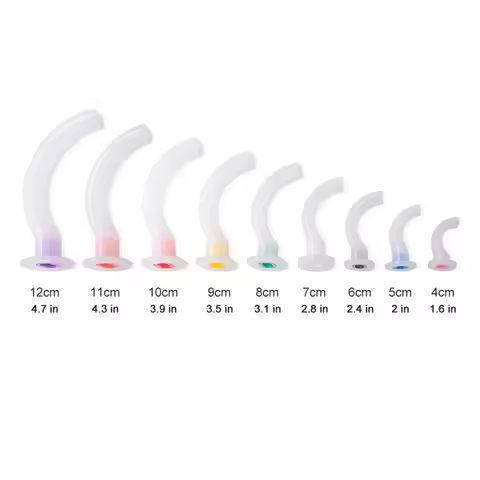 Disposable Mixed Airway First Tube Oral Airway Is Used to Assist Oropharyngeal Inhalation Patients