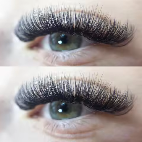 Befer Beauty Easy Fan Volume Eyelash Extensions 15-20mm PBT Matte Black Soft Easy Fanning Bloom Eyel