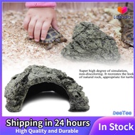 【Big Discount】DeeTee SIZE S Fish Hiding Cave Aquarium Turtle Reptile Basking Hide Habitat Decoration Ornament