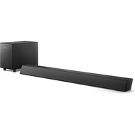 Philips Audio B5305/10 2.1 Channel TV Soundbar with Wireless Subwoofer | 70 W RMS | HDMI ARC | Geometric Design | Blueto