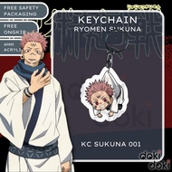 GANTUNGAN KUNCI KEYCHAIN ANIME RYOMEN SUKUNA JUJUTSU KAISEN - KC SUKUNA 001