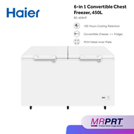 Haier (450L) Chest Freezer Convertible (Freezer  Fridge) BD-458HP