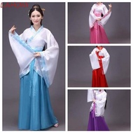 CURTES Chinese Hanfu Skirt, Chinese Cloth Oriental Fairy Princess Chinese Ancient Dress, Traditional