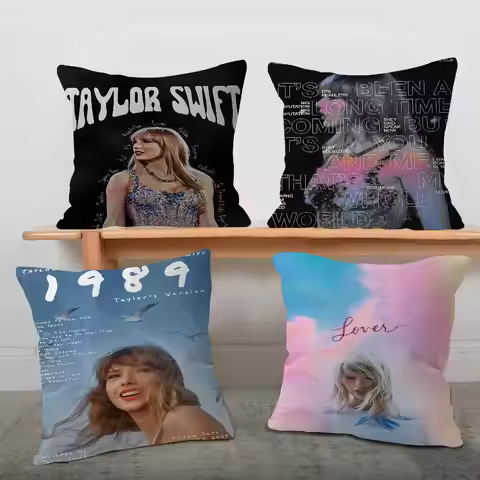 Singer T-Taylor Swift Personalized picture text home decorative pillows Household Gifts 45x45cm