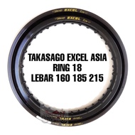Best TAKASAGO EXCEL ASIA Rim RING 18 160 185 215 ORIGINAL ORIGINAL - 160
