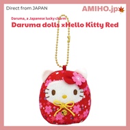 [Direct from Japan]Nakajima Corporation Sanrio Characters Sakura Daruma Mascot Hello Kitty Red 20534