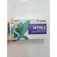 X2230 Bergamot Nitrile Gloves Powder Free Examination Gloves S size (100 Pcs)