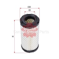Air Filter 1G659-11220 Yanmar 119655-12560 A-8504 A8504 Sakura