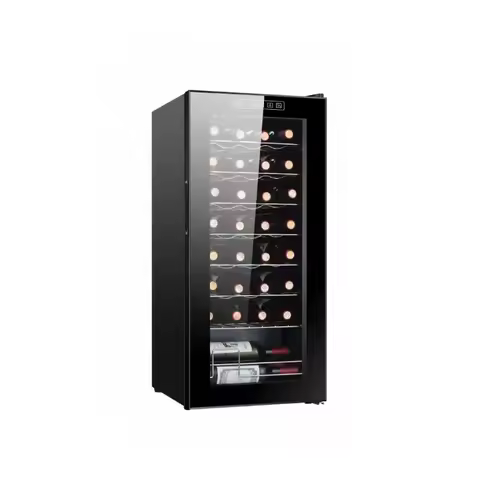 Luxury Beverage Cooler Cabinet Electric Freestanding Wine Refrigerators