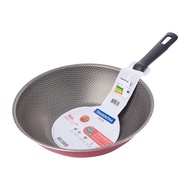 Tramontina Loreto 28Cm Chinese Wok AluminiumNon-StickStarflon Max