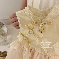 Cute Little Rabbit Changle WeiyangGirls Dress New Chinese Style One Year Old Baby Dress Dress 8.27