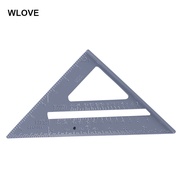 90 Degree Thickened Square Aluminum Alloy Carpentry Measurement Square Square 45 Degree Square Ruler