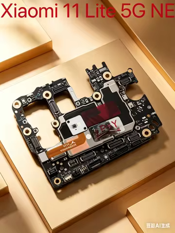 Original Tested Motherboard for Xiaomi 11 lite 5G NE , Unlocked Main Board Replacement for Xiaomi 11