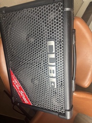 Roland busking amp cube ex with 代用火牛