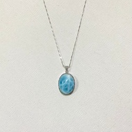 拉利瑪。海紋石吊墜