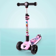 奥迪双钻儿童滑板车3至6岁10至15岁宝宝滑滑车加宽可折叠脚踏滑步车 超级装备IP滑板车-小爱