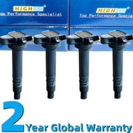 SET of 4pcs 2ZZ Ignition Coil for Toyota Celica Corolla Verso Matrix Runx Pontiac Vibe 2ZZGE 90919-0
