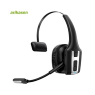 【Dawn Trade】 Trucker Bluetooth Headset Wireless Headphones with Microphone Noise Cancelling for Work