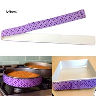 [LV] DIY Cake Pan Bake Mold Even Strip Anti-Deformation Protector Belt Baking Tool