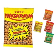 ▨Nagaraya Cracker Nuts Garlic, Original, Hot &amp; Spicy and BBQ 160g