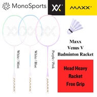 Monosports Maxx Venus V Head Heavy 6UG6 Original Badminton Racket