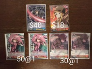 WS卡  刀劍神域 SAO Gun Gale Online RR/R Weiss Schwarz