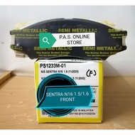 SENTRA N16 1.5/1.6 FRONT BRAKE PADS BEST FORM