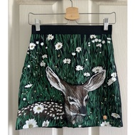 Stresis Skirt Size 2 Deer Pattern As Shown In The Picture (Wrinkled Caused By Collection)