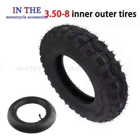 Super Quality 3.50-8 Inner and Outer Tyre for Honda Z50 Z50R Z50J Mini Trail Bike KV75 MT1 Bike Tire