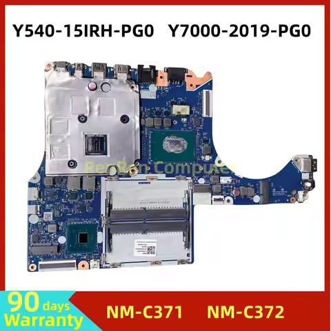 NM-C371 NM-C372 For Lenovo Y545-PG0 Y540-15IRH-PG0 Y7000-2019-PG0 Laptop Motherboard.With CPU i5 i7 