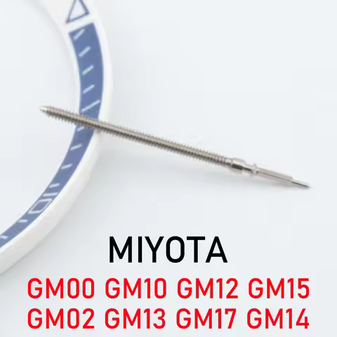 GM movement stem Watch Accessories, Universal Stem for GM00/GM02/GM10/GM15, High-Quality Replacement