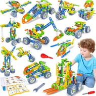 12 in 1 STEM Toys for 4 5 6 7 8+ Year Old Boy Girl Birthday Gifts Building Toys for Kids Ages 4-8 5-