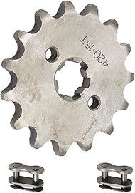 420 17mm Drive Chain Front Counter Sprocket Cog ATV Buggy Pit Dirt Quad Bike Lifan YX Loncin SDG (15