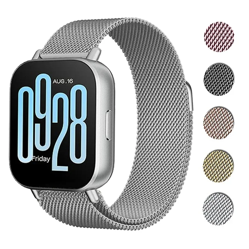 Metal Strap for Redmi Watch 5 Active Watchband for redmi watch 5 lite Magnetic loop Bracelet for red